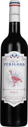 Drankdozijn L'Oie du Périgord Merlot 75CL aanbieding