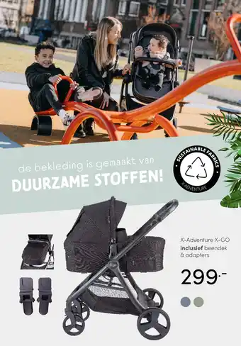 Baby & Tiener X-Adventure X-GO inclusief beendek & adapters aanbieding