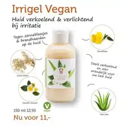 De Rode Pilaren Irrigel vegan aanbieding