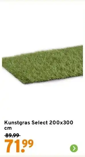 GAMMA Kunstgras Select 200x300 cm aanbieding