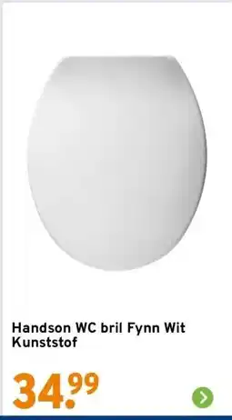 GAMMA Handson WC bril Fynn Wit Kunststof aanbieding