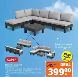 Albert Heijn Elements loungeset aanbieding