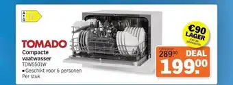 Albert Heijn Compacte vaatwasser aanbieding