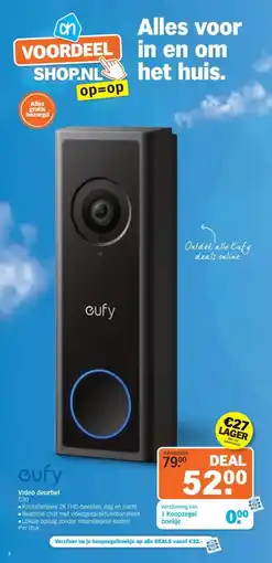 Albert Heijn Video deurbel C30 aanbieding