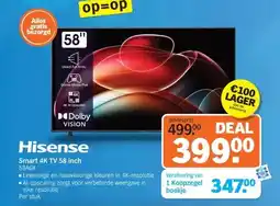 Albert Heijn Smart 4K TV 58 inch aanbieding