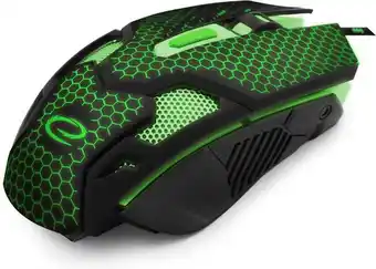 Bol.com Optische USB Game Muis 6D Cobra met LED - 2400 DPI aanbieding