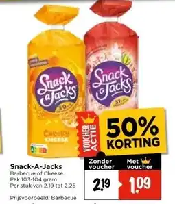 Vomar Voordeelmarkt Snack-A-Jacks aanbieding