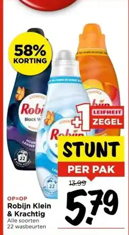 Vomar Voordeelmarkt Robijn Klein & Krachtig aanbieding