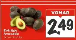 Vomar Voordeelmarkt Eetrijpe Avocado aanbieding