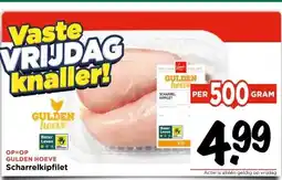 Vomar Voordeelmarkt GULDEN HOEVE Scharrelkipfilet aanbieding
