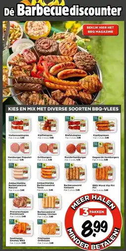 Vomar Voordeelmarkt Dé Barbecue discounter aanbieding