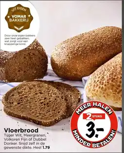 Vomar Voordeelmarkt Vloerbrood aanbieding