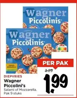 Vomar Voordeelmarkt DIEPVRIES Wagner Piccolini's aanbieding