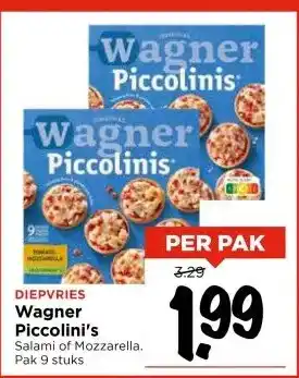 Vomar Voordeelmarkt DIEPVRIES Wagner Piccolini's aanbieding