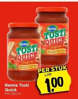 Vomar Voordeelmarkt Remia Tosti Quick aanbieding
