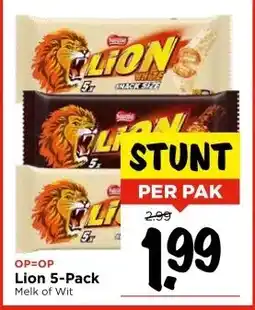 Vomar Voordeelmarkt Lion 5-Pack aanbieding