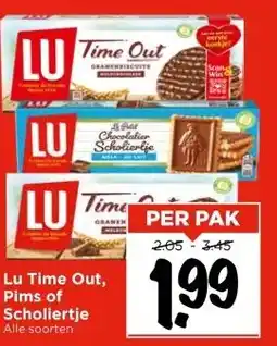Vomar Voordeelmarkt Lu Time Out, Pims of Scholiertje aanbieding