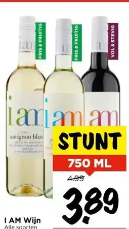 Vomar Voordeelmarkt I AM Wijn aanbieding
