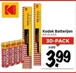 Vomar Voordeelmarkt Kodak Batterijen aanbieding