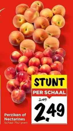 Vomar Voordeelmarkt Perziken of Nectarines aanbieding