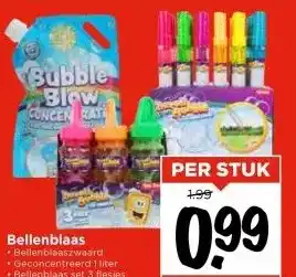 Vomar Voordeelmarkt Bellenblaas aanbieding