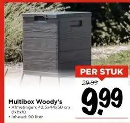 Vomar Voordeelmarkt Multibox Woody's aanbieding