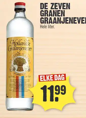Super Dirck 3 DE ZEVEN GRANEN GRAANJENEVER lito aanbieding