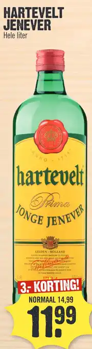 Super Dirck 3 HARTEVELT JENEVER aanbieding