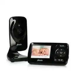 Wehkamp Alecto DVM71BK - babyfoon met camera en 2.4' kleurenscherm - Zwart aanbieding