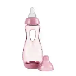 Wehkamp Difrax Handgreep Babyfles Anti Koliek - 240 ml - Roze - Anti Colic tegen krampjes aanbieding