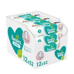 Wehkamp Pampers Sensitive 12 x 52 babydoekjes aanbieding