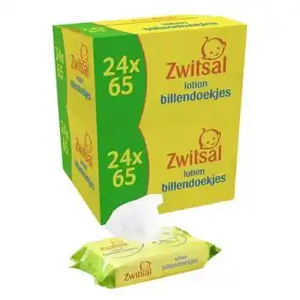 Wehkamp Zwitsal Lotion billendoekjes - 48 x 65 stuks aanbieding