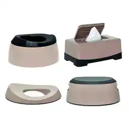 Wehkamp Luma Toilettrainingsset Desert Taupe aanbieding