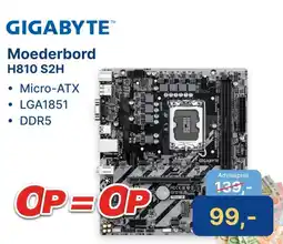 Levix Computershop GIGABYTE™ Moederbord H810 S2H aanbieding