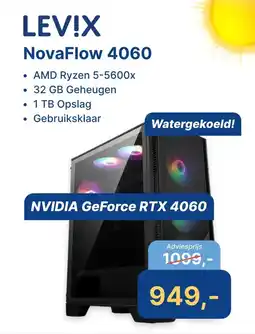 Levix Computershop LEV!X NovaFlow 4060 aanbieding