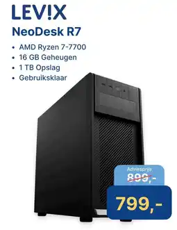 Levix Computershop LEV!X NeoDesk R7 aanbieding