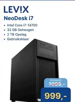 Levix Computershop LEV!X NeoDesk i7 aanbieding