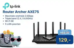 Levix Computershop +tp-link Router Archer AXE75 aanbieding