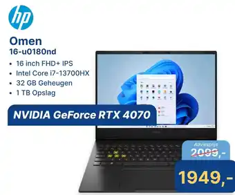 Levix Computershop hp Omen 16-u0180nd aanbieding