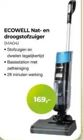 EP Beerepoot Ecowell nat en droogstofzuiger aanbieding
