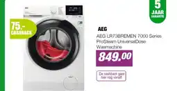 EP AEG LR73BREMEN 7000 Series ProSteam UniversalDose Wasmachine aanbieding