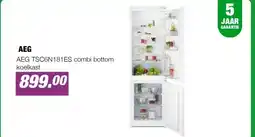 EP AEG TSC6N181ES combi bottom koelkast aanbieding