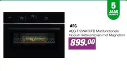 EP AEG TK6NK50FB Multifunctionele Inbouw Heteluchtoven met Magnetron aanbieding