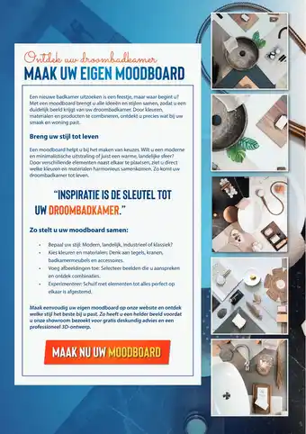 Sani-Dump MAAK NU UW MOODBOARD aanbieding