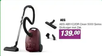 EP AEG AB51C2DR Clean 5000 Series Stofzuiger met Zak aanbieding
