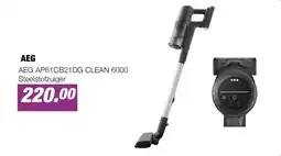EP AEG AP61CB21DG CLEAN 6000 Steelstofzuiger aanbieding