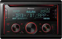 Amazon Pioneer FH-S820DAB Dubbele DIN autoradio DAB+ tuner, Bluetooth -handsfree, AppRadio aanbieding