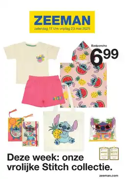 Zeeman Deze week: onze vrolijke Stitch collectie. aanbieding