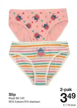 Zeeman Slip aanbieding