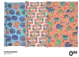 Zeeman Cadeaupapier aanbieding